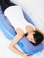 Inflatable cushion for relaxation and comfort